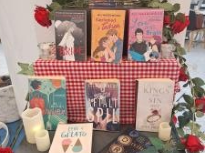 Udstilling om romantiske bøger